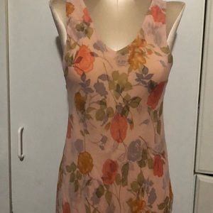 Adrienne Vittadini P, Women’s peach color dress
